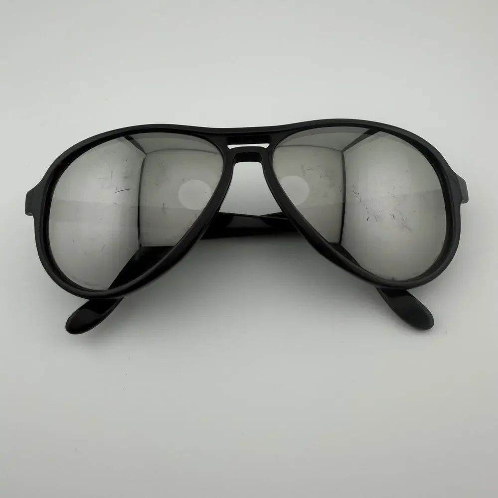 Vintage B&L Ray-Ban Vagabond Olympic Sunglasses Black USA Mirrored Lens Rare